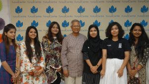 World Orphans Day team with Muhammad Yunus